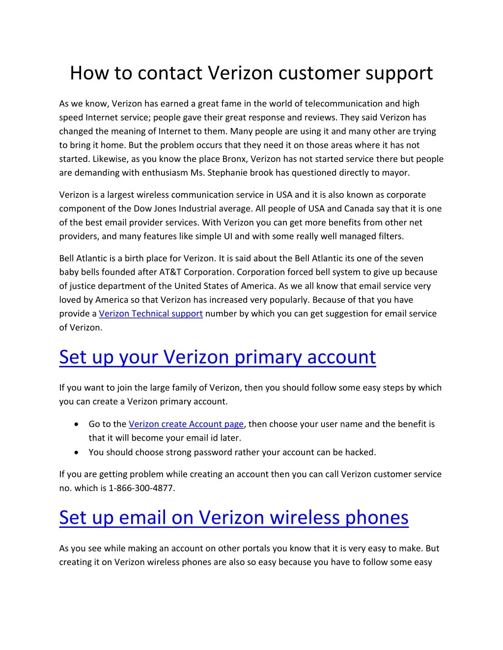 PPT - How To Contact Verizon Customer Support PowerPoint Presentation ...