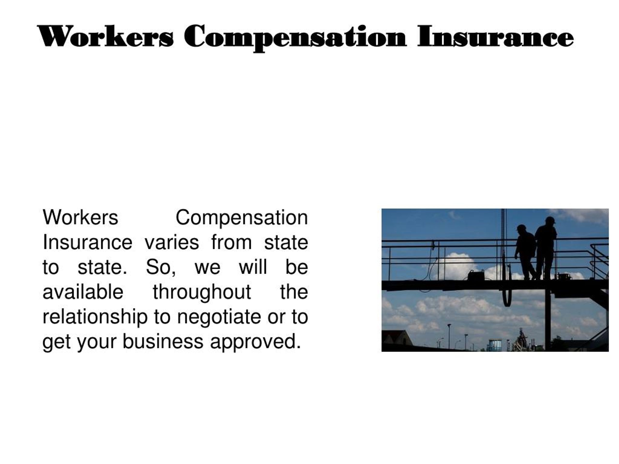 PPT - Workers Comp PowerPoint Presentation, Free Download - ID:7666318