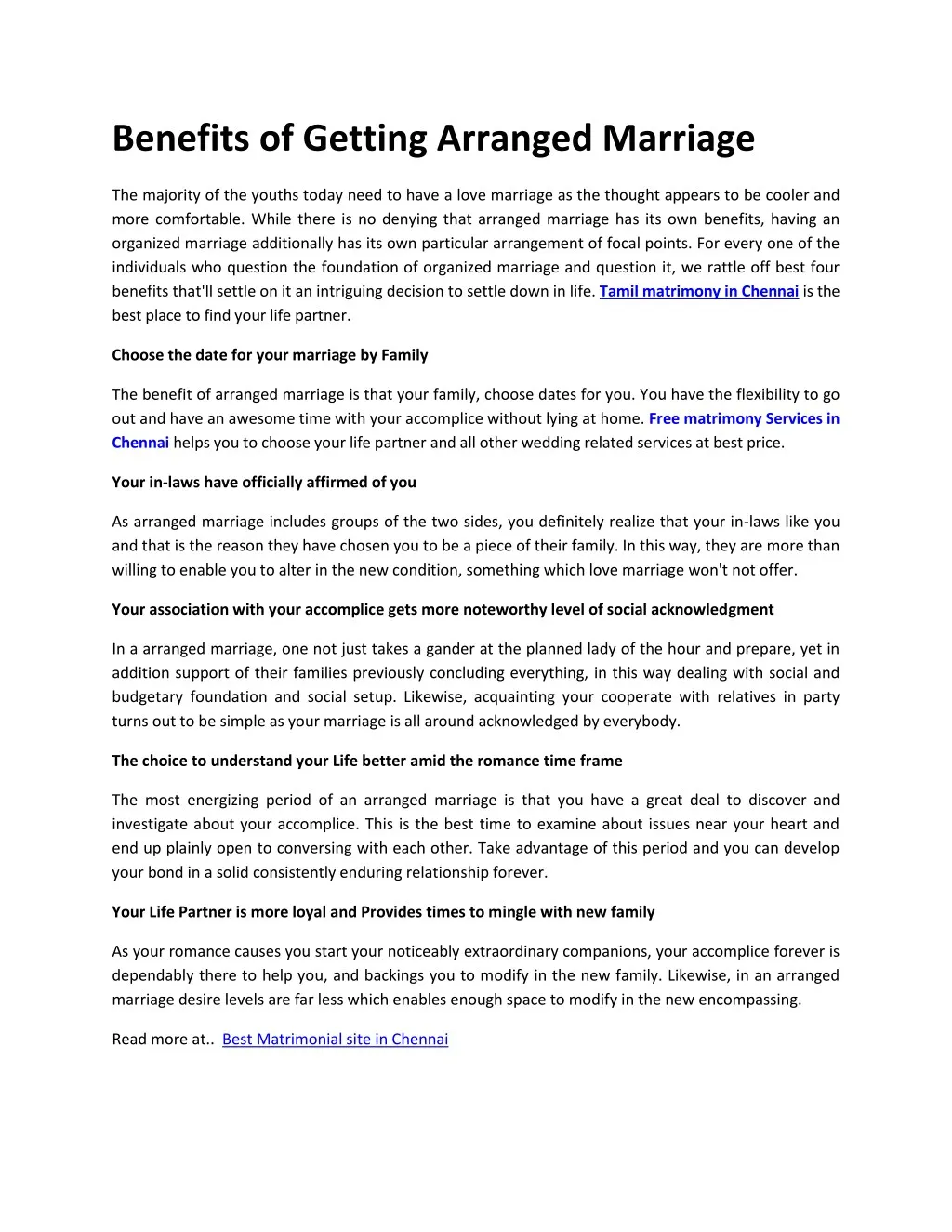 essay on advantages of arranged marriage