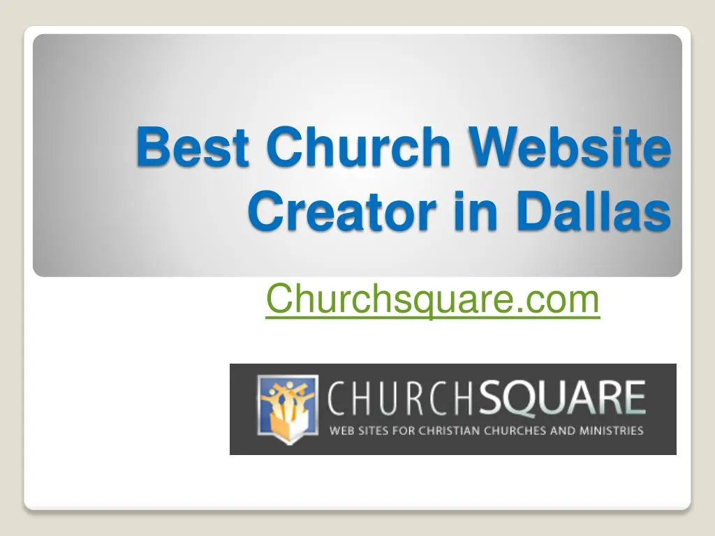 best church website creator in dallas n.