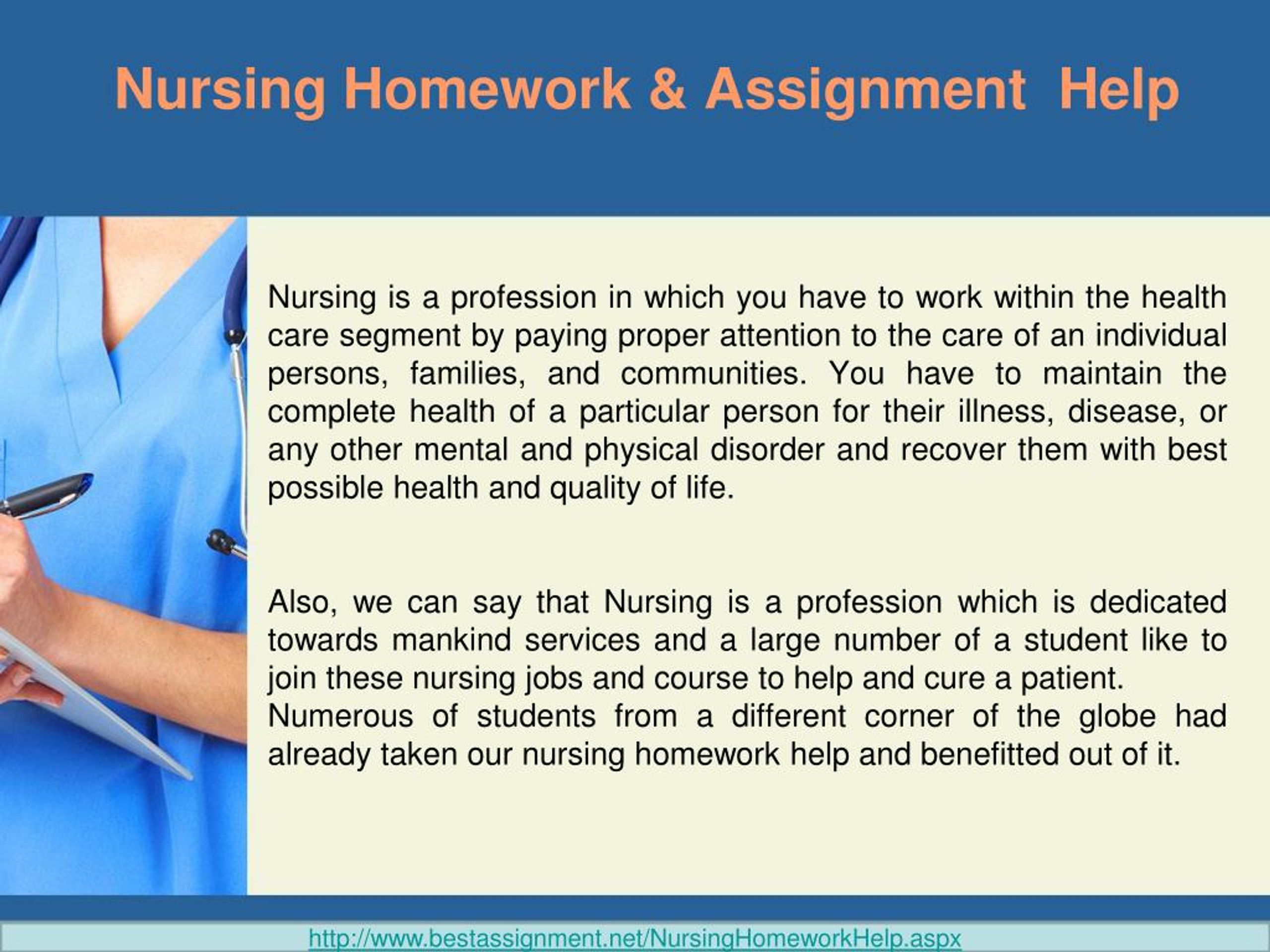 nursing clinical homework