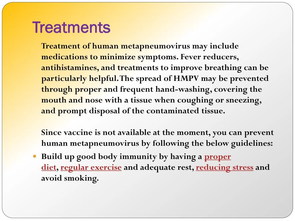 PPT Human metapneumovirus (HMPV) A common cause of respiratory