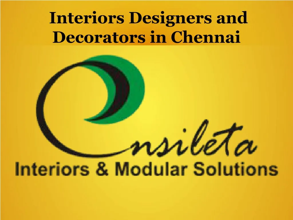 interiors designers and decorators in chennai n.