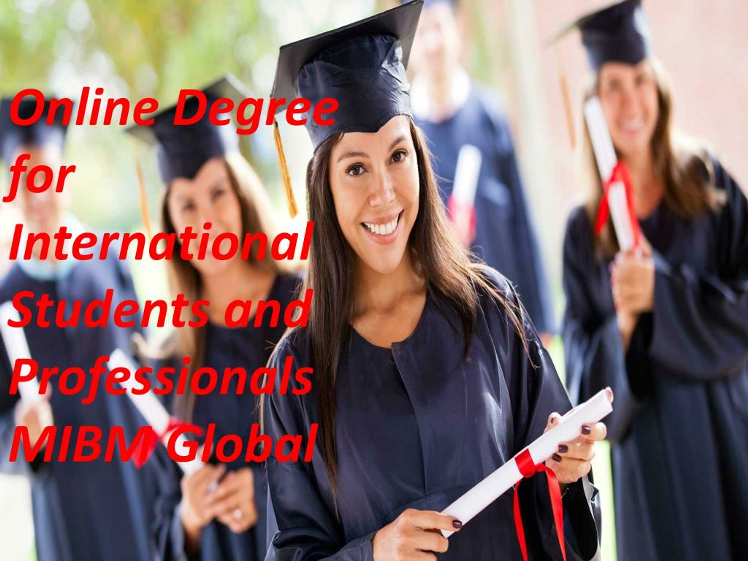 PPT - Online Degree for International Students and Professionals in ...