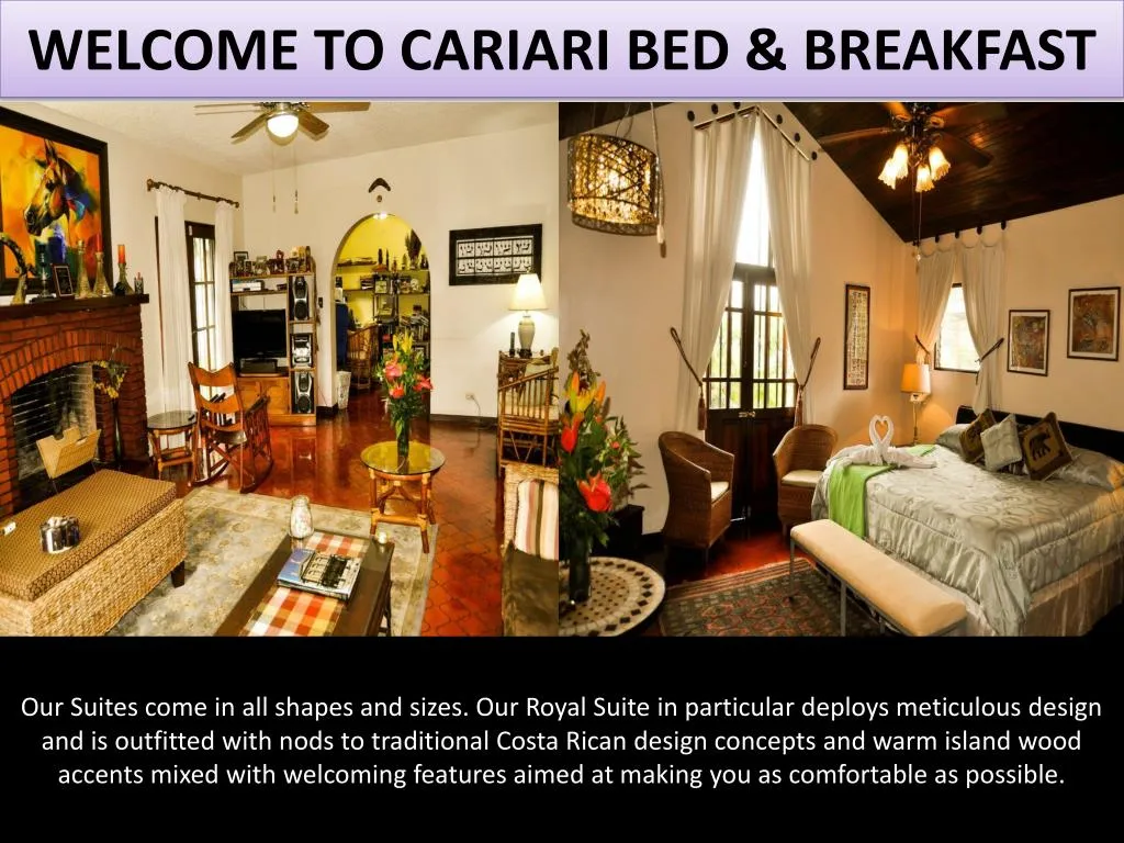 PPT Costa Rica Bed and Breakfast PowerPoint Presentation, free