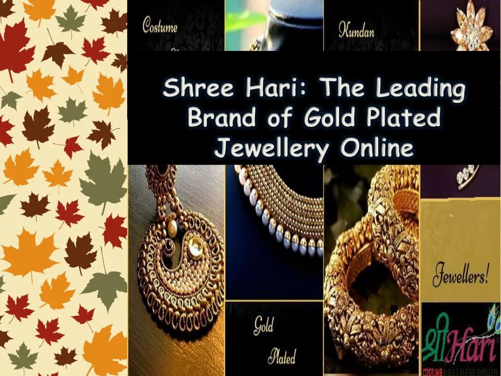 shree hari the leading brand of gold plated jewellery online n.