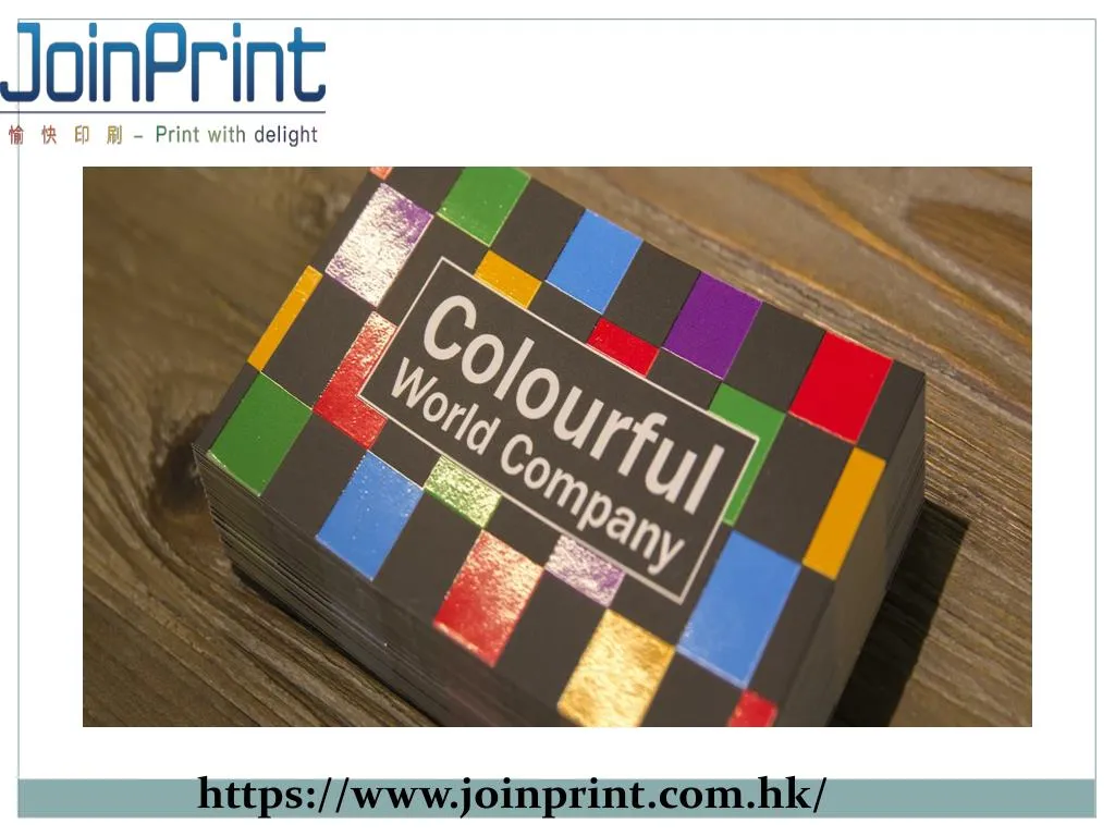 printing business hk card PPT  Card Hong  Kong PowerPoint Printing Business