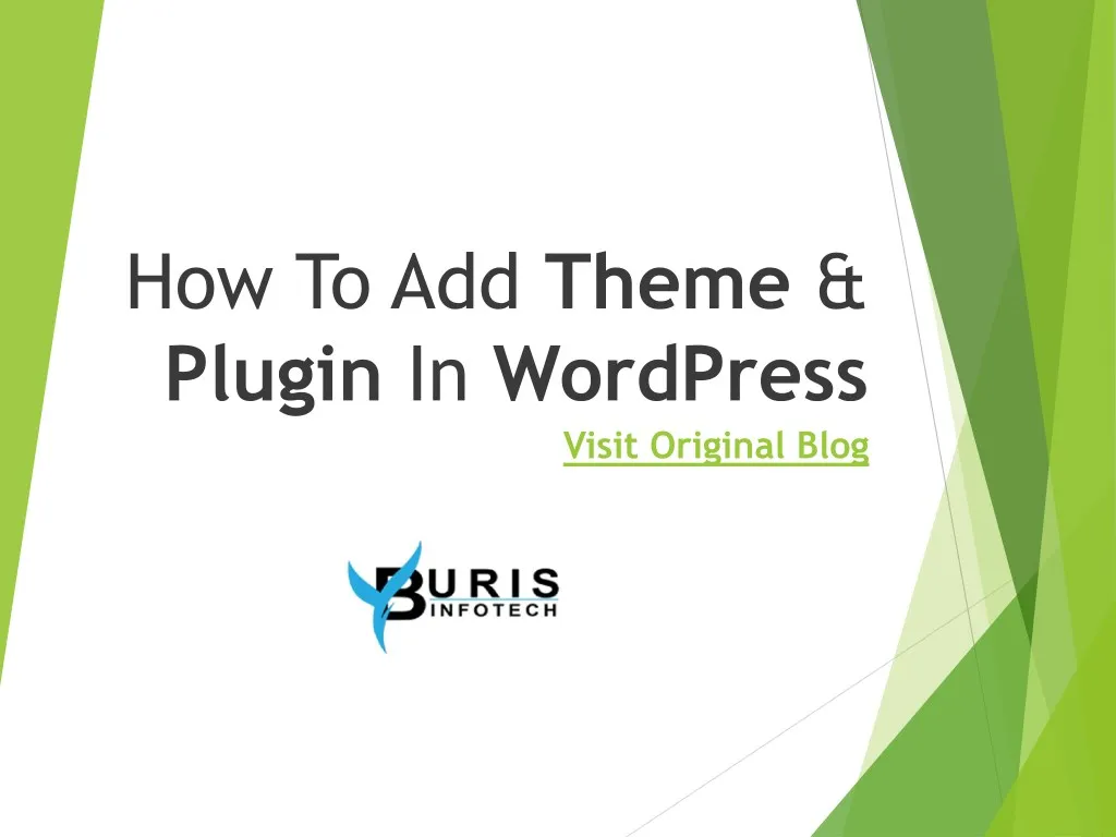 PPT How To Add Theme Plugin In WordPress PowerPoint Presentation 