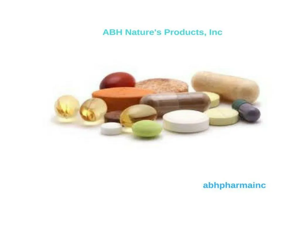 PPT ABH Nature's Products, Inc. Private Company Information