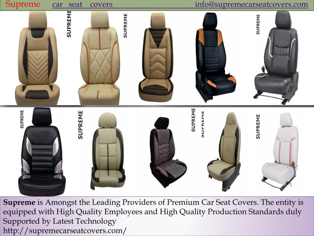 supreme car seat covers info@supremecarseatcovers n.