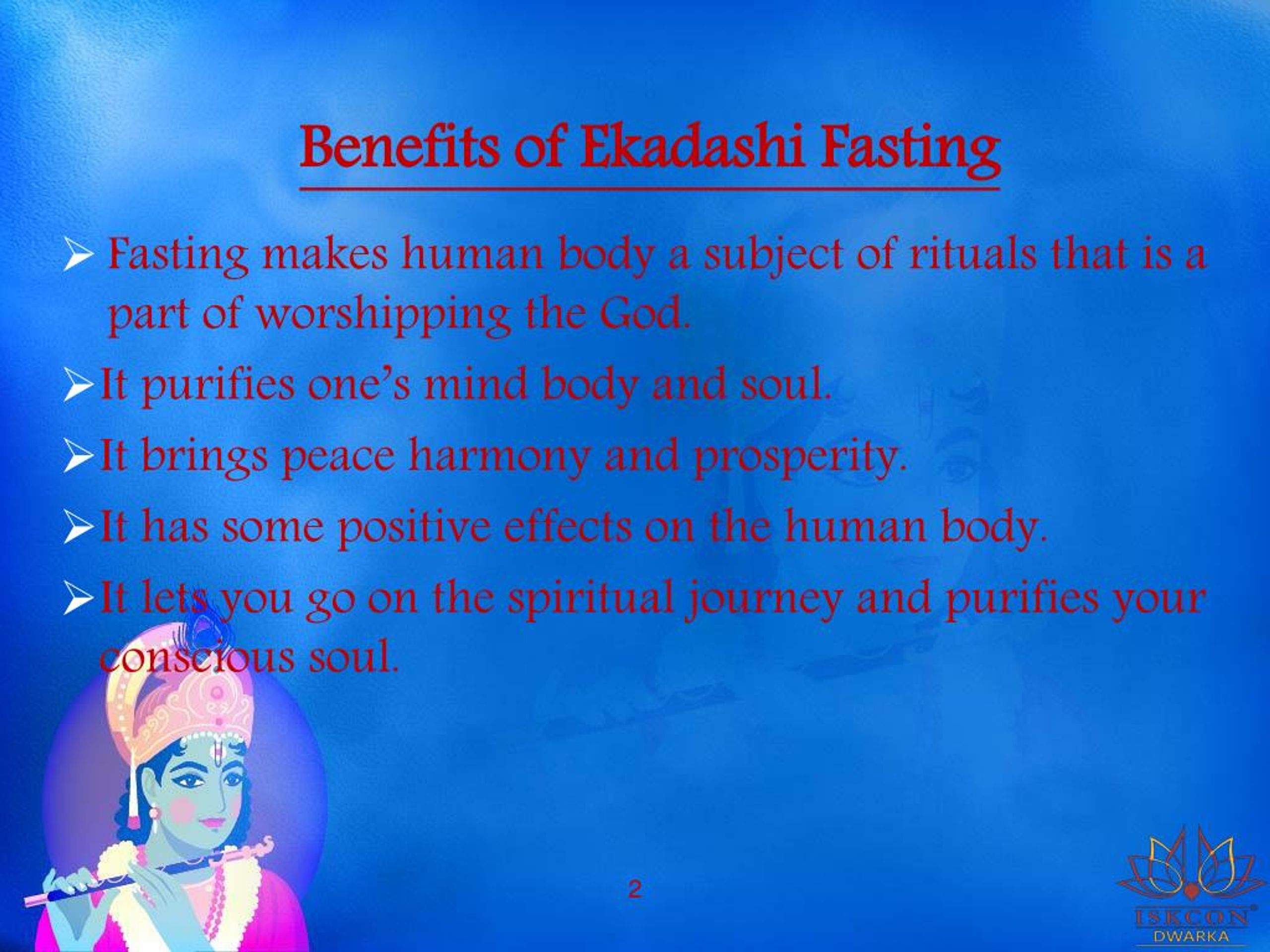 PPT Significance of Ekadashi Fasting PowerPoint Presentation, free