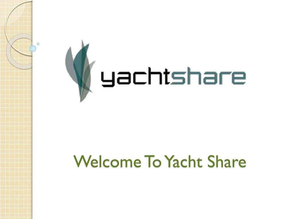 welcome to yacht share n.