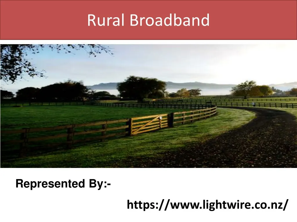 rural broadband n.