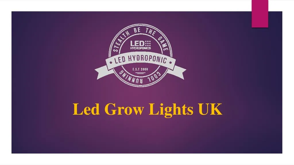 led grow lights uk n.