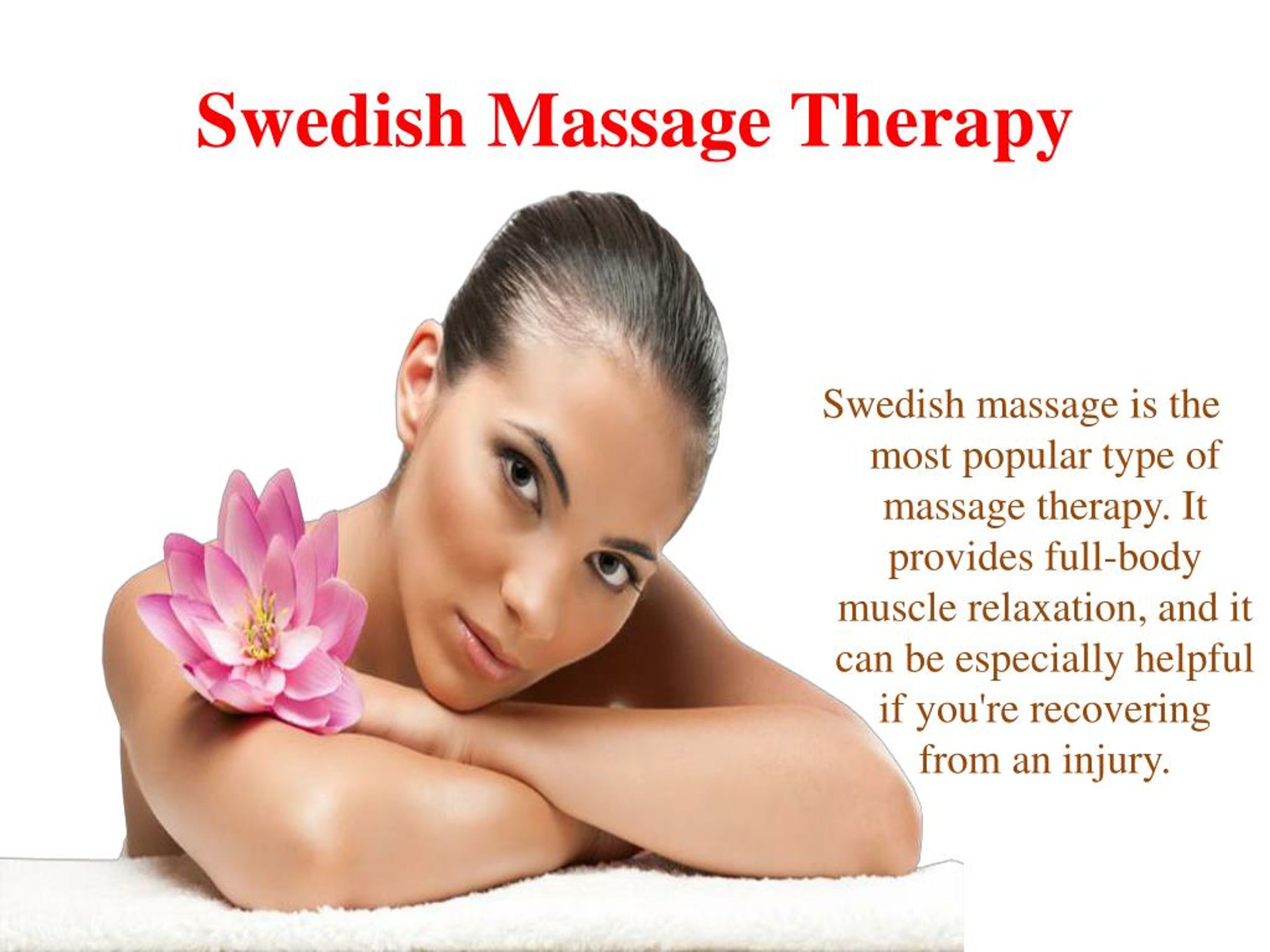 Ppt Insight Into Different Massage Therapies Powerpoint Presentation