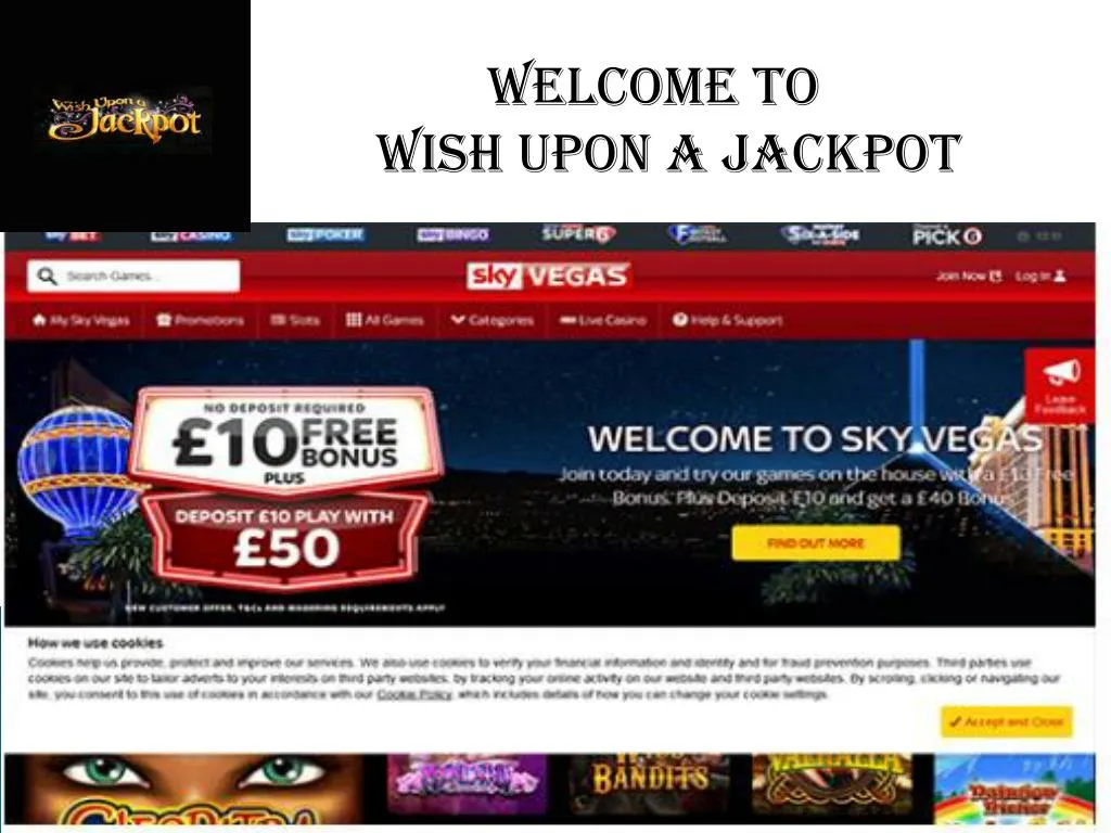 welcome to wish upon a jackpot n.