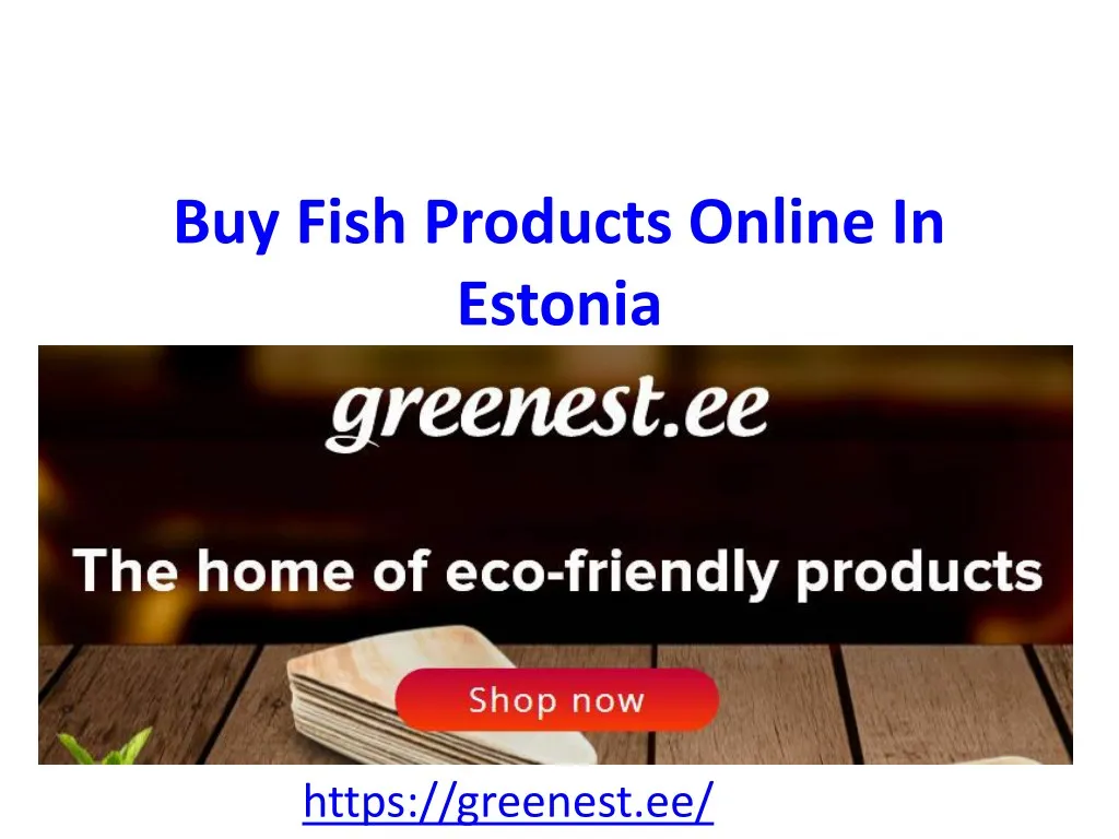 buy fish products online in estonia n.