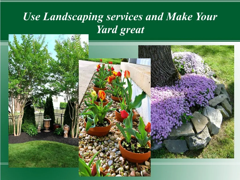 landscaping services presentation