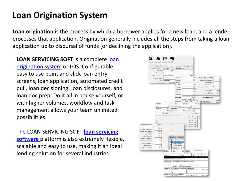 free loan origination software download