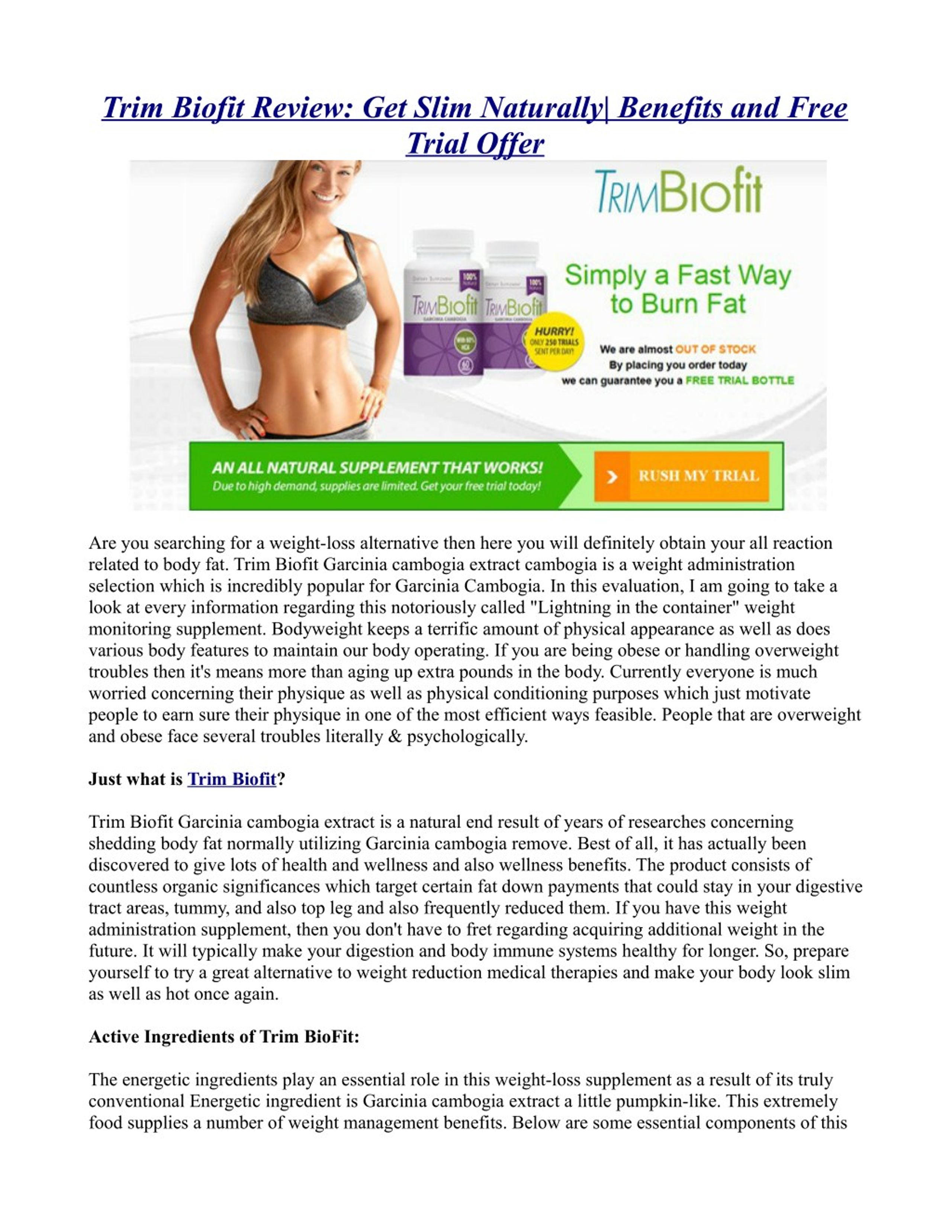 BioFit Probiotic Weight Loss Supplement - Posts - Facebook