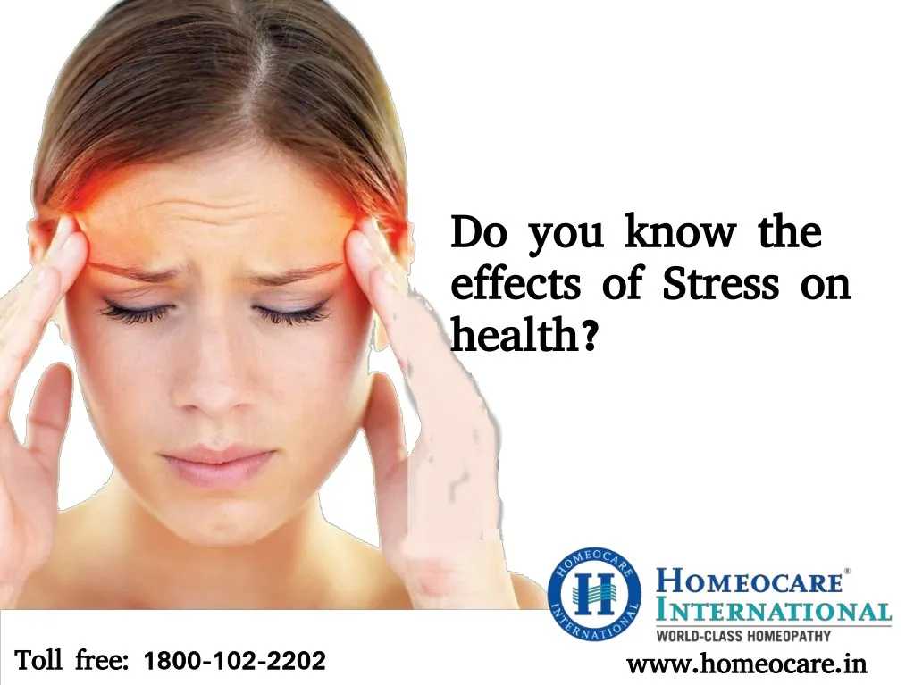 PPT - Do you know the effects of Stress on health? PowerPoint ...