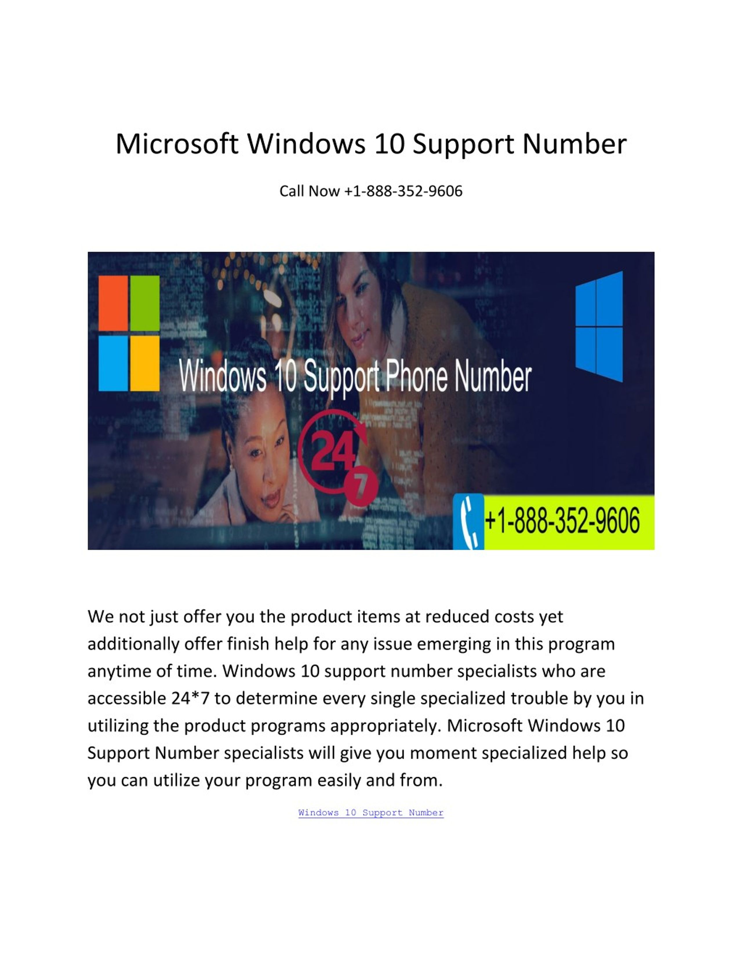 PPT   Windows 10 Support Number, Call Microsoft Support Helpline Number