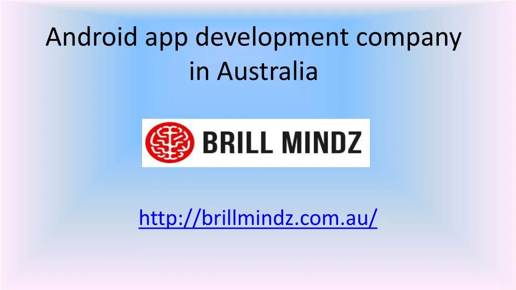 android app development company in australia n.
