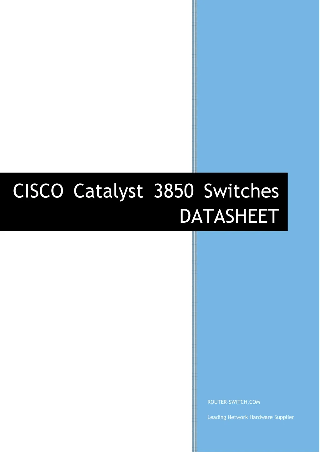 cisco catalyst 3850 switches n.
