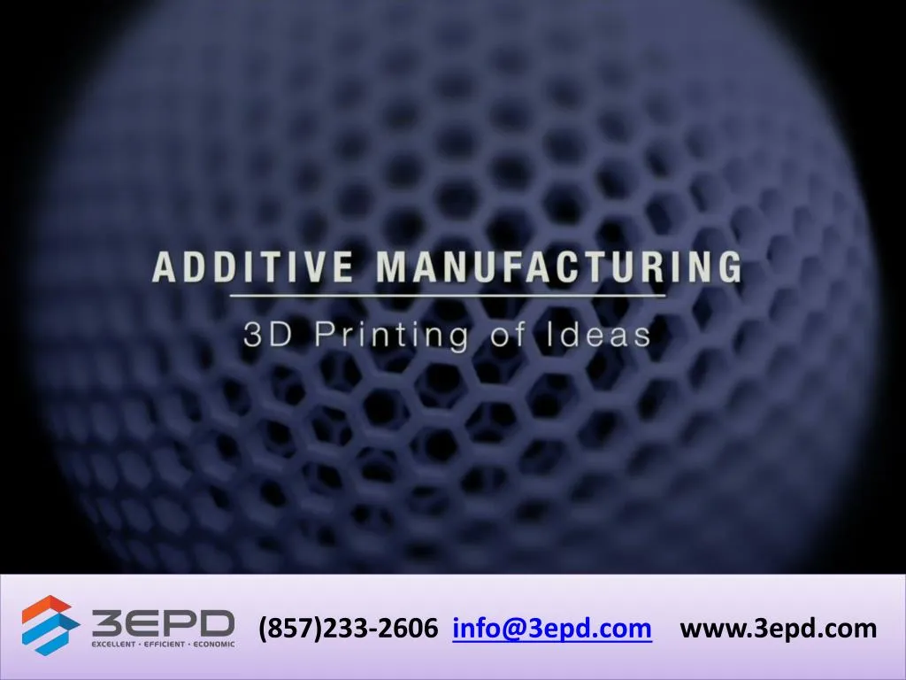 additive manufacturing n.