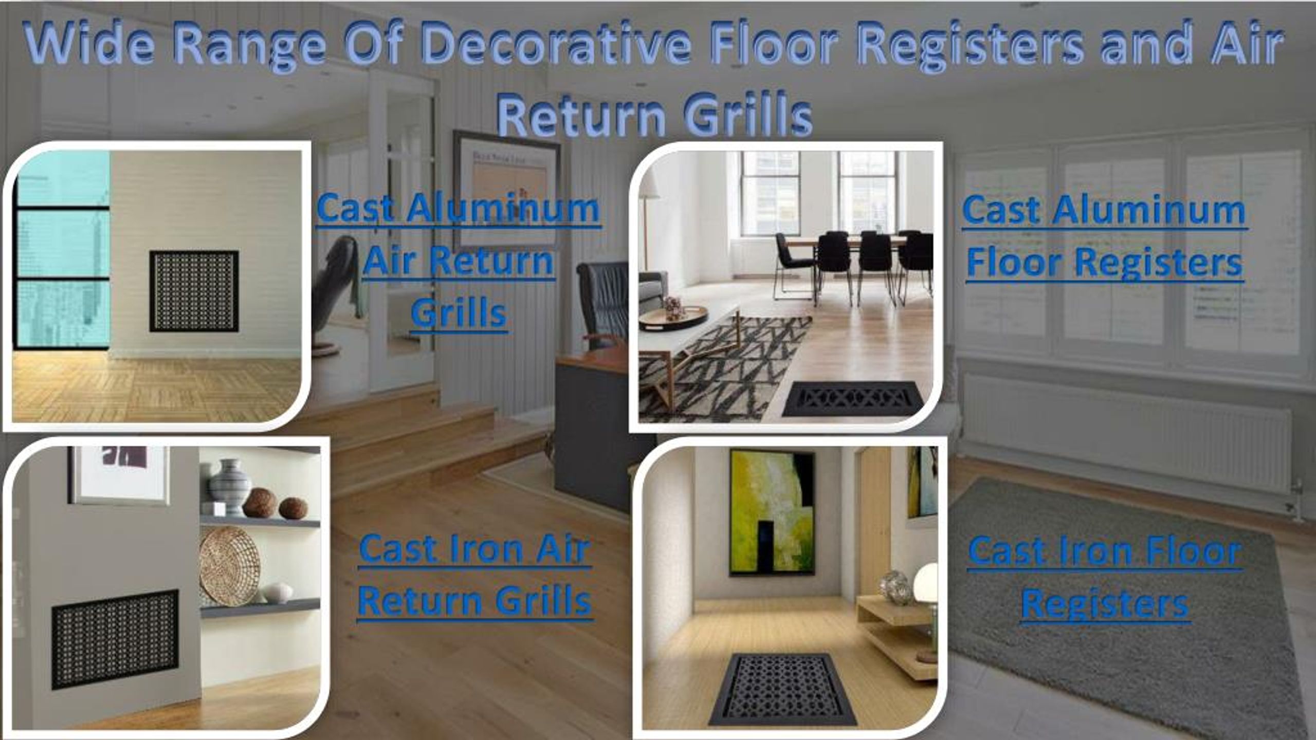 Ppt Decorate Your Home By Using Antique Floor Registers