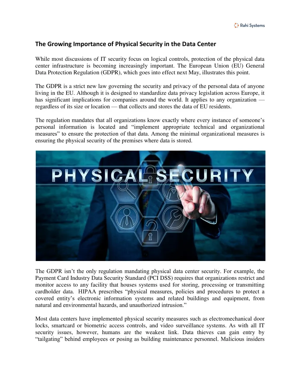 ppt-the-growing-importance-of-physical-security-in-the-data-center