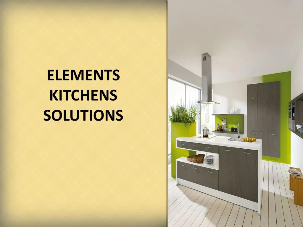 PPT - Modular Kitchen Design- Elements Kitchen- Interior Design