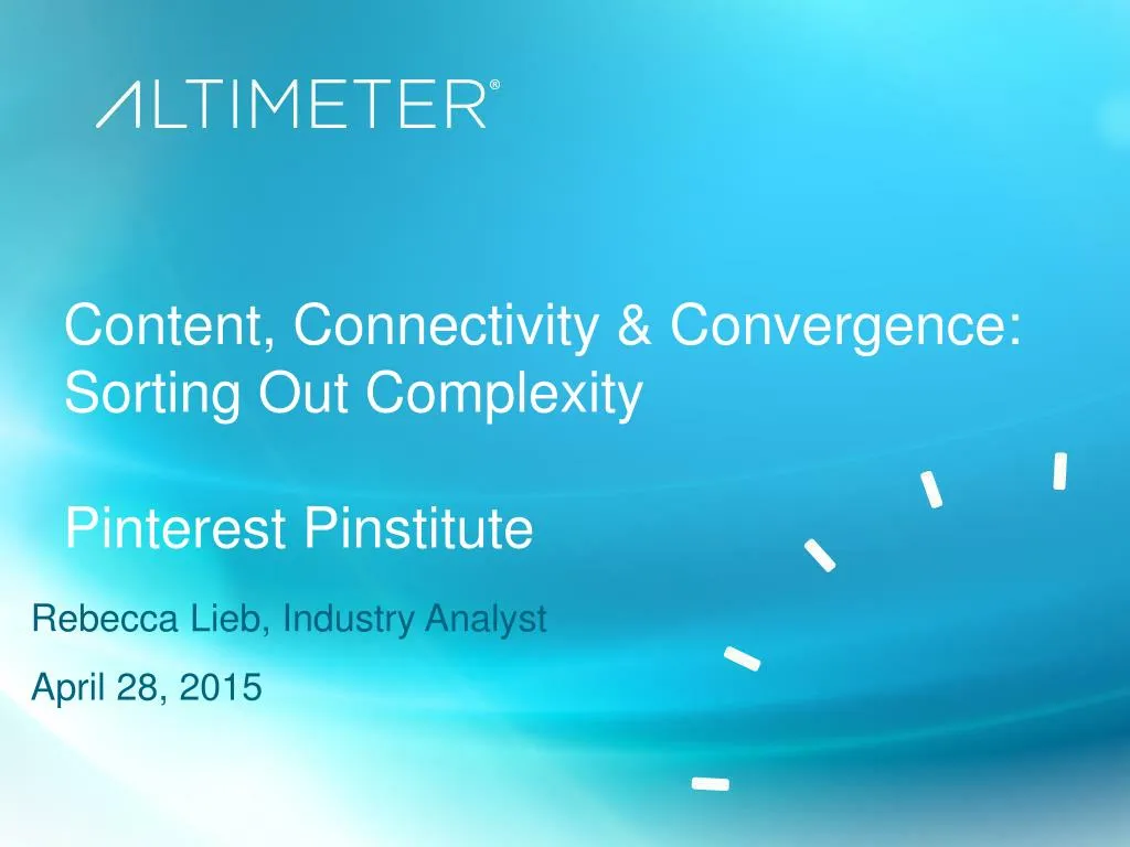 content connectivity convergence sorting out complexity pinterest pinstitute n.
