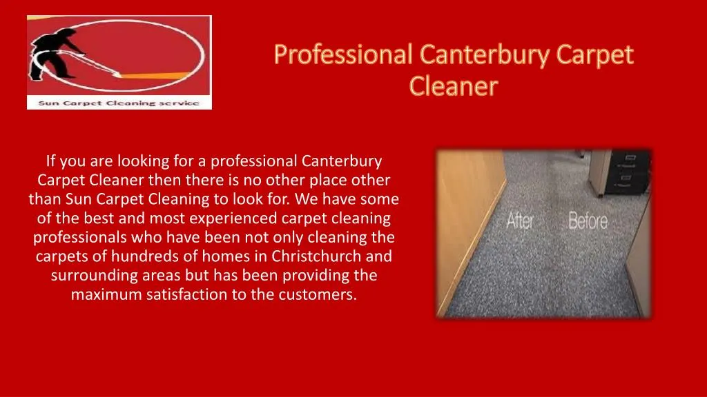 professional canterbury carpet cleaner n.