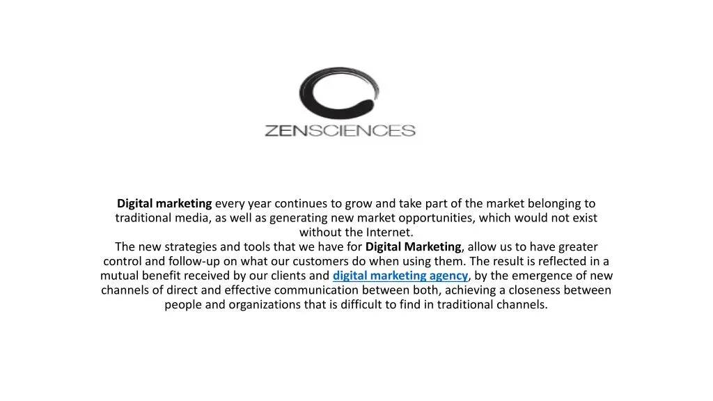 digital marketing every year continues to grow n.