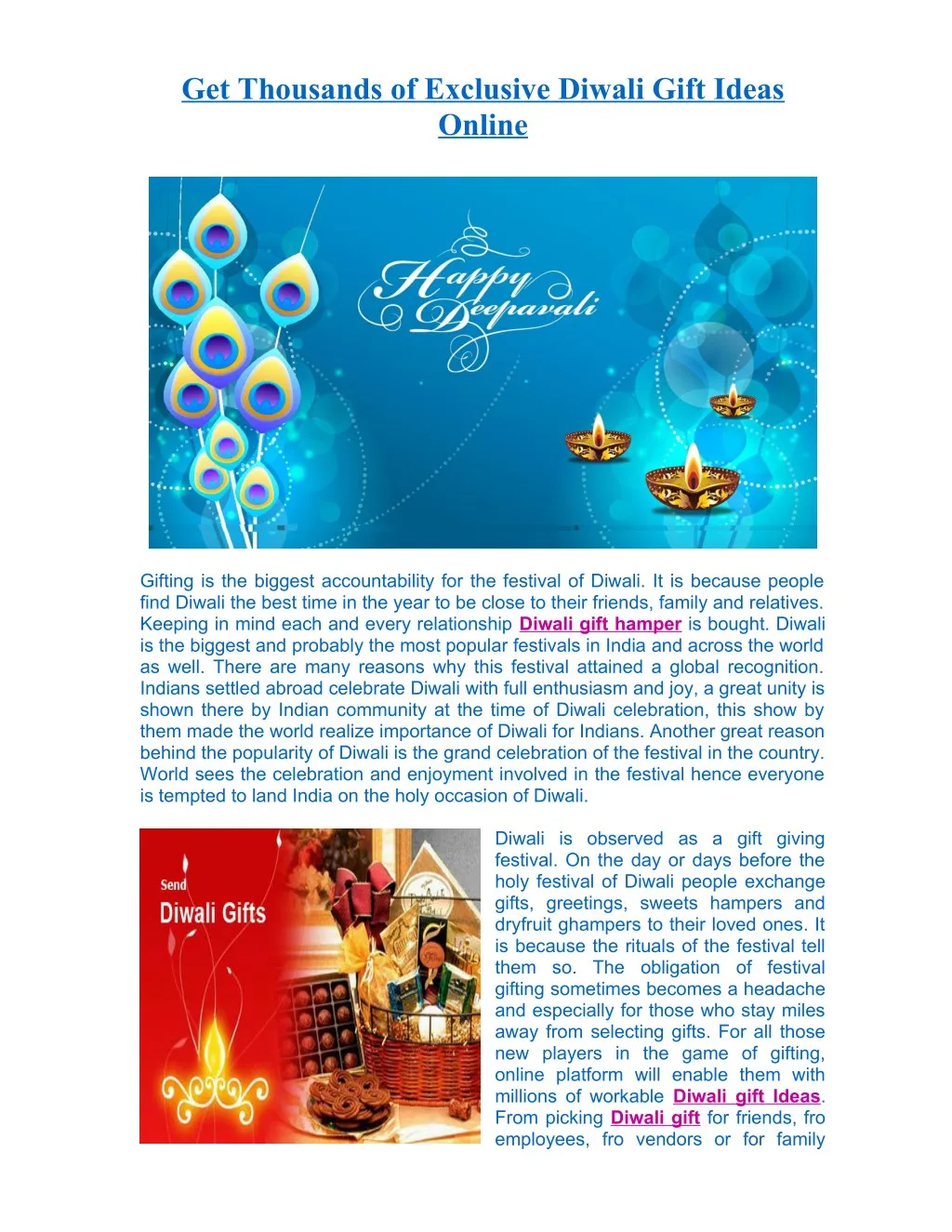 get thousands of exclusive diwali gift ideas n.