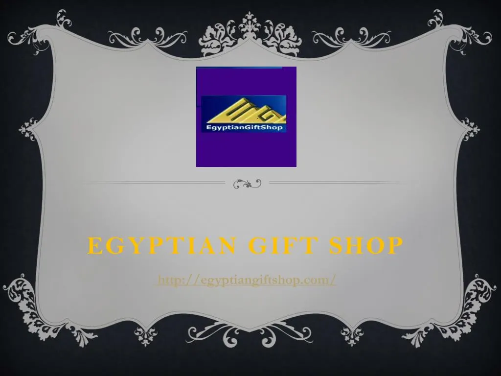 egyptian gift shop n.