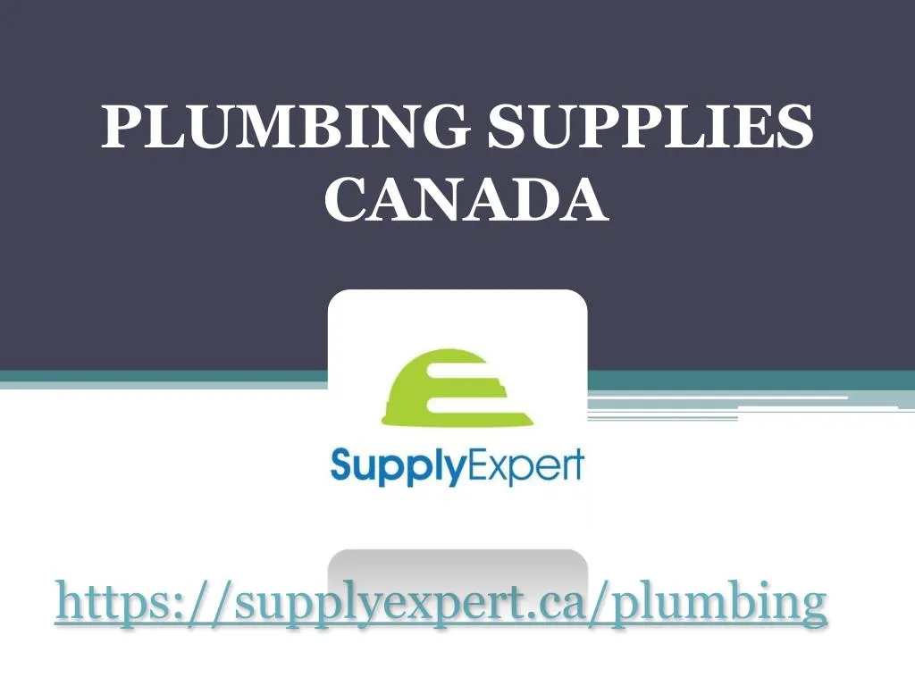 PPT Plumbing Supplies Online Store PowerPoint Presentation, free