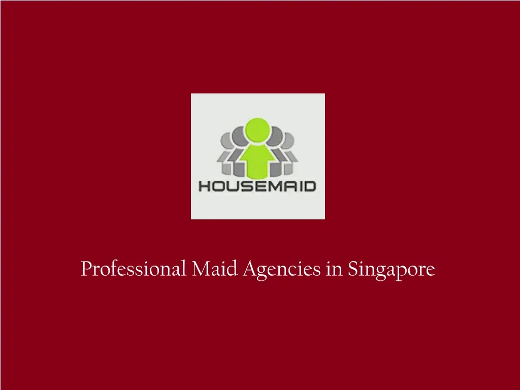 professional maid agencies in singapore n.