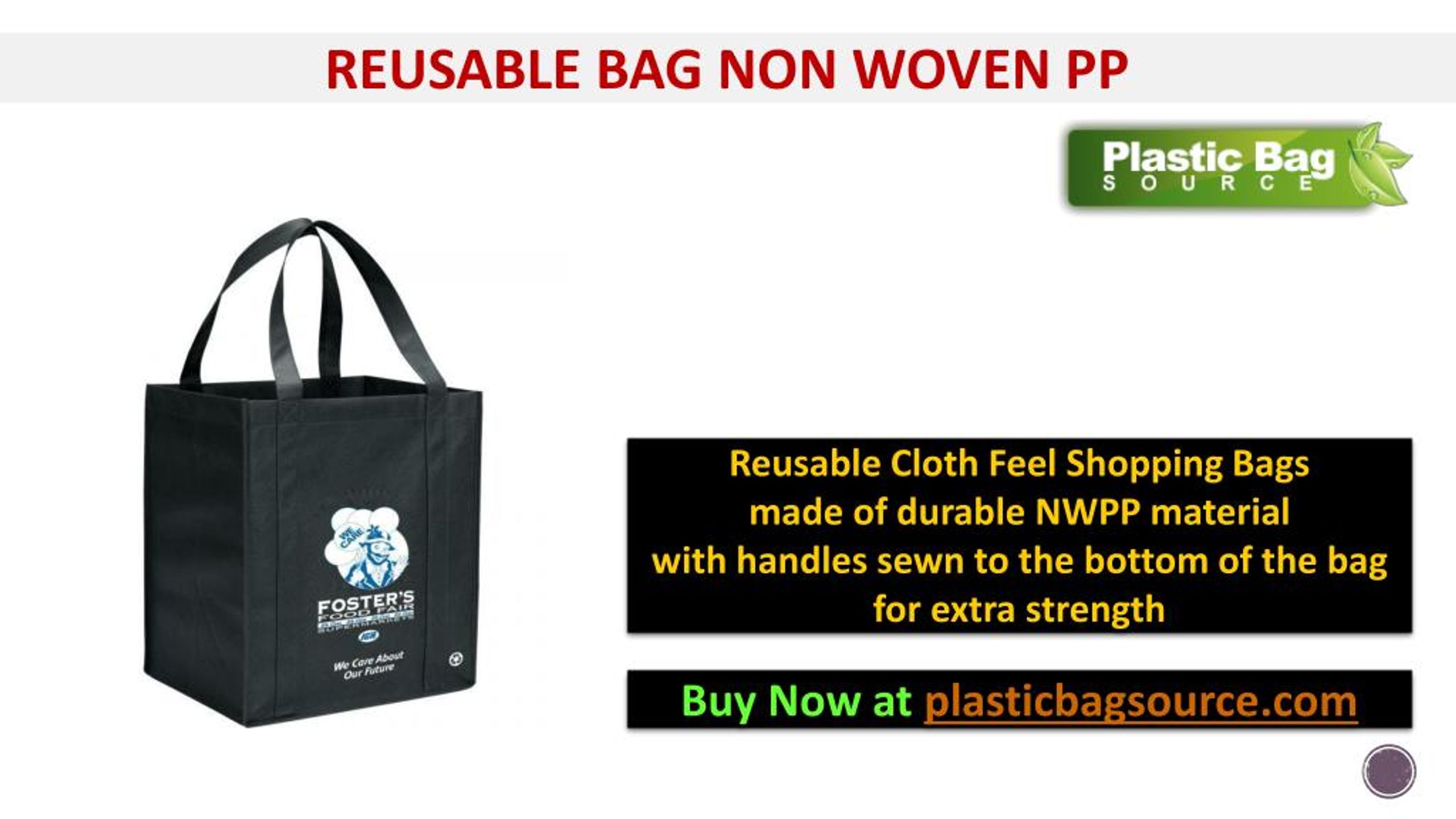New Reusable Bag Range: Heat-Sealed Non-woven PP Bags | Blog
