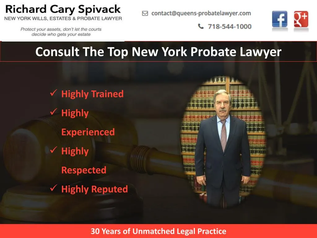 consult the top new york probate lawyer n.
