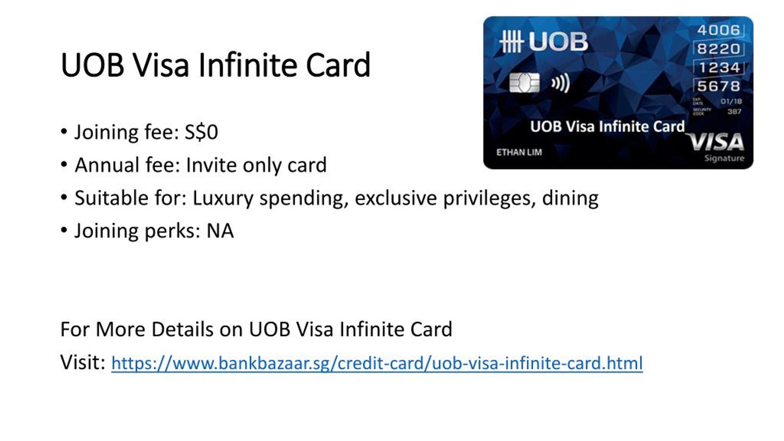 PPT - Best UOB Credit Cards In Singapore PowerPoint Presentation, Free ...