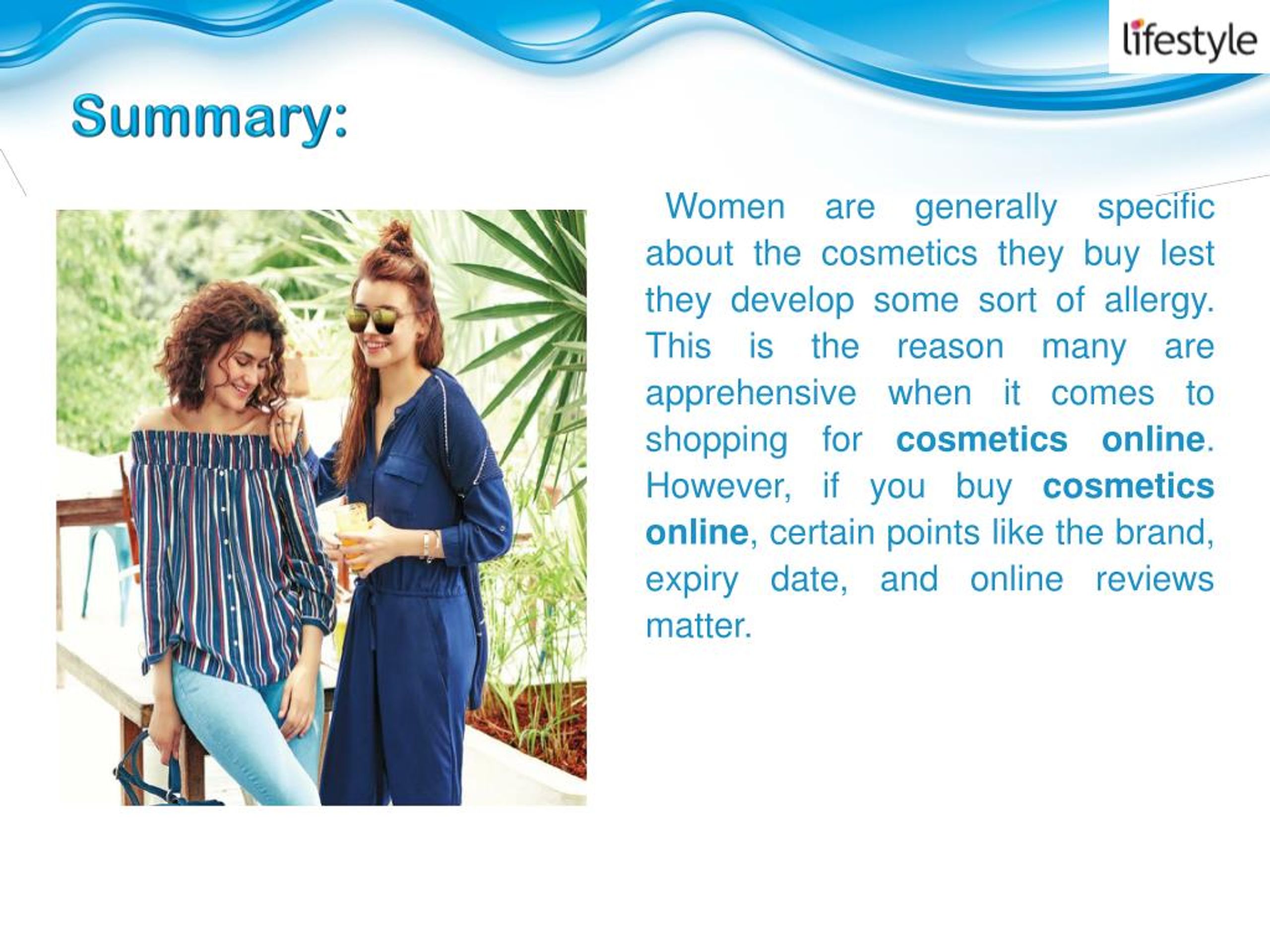 PPT - How to Shop for Cosmetics Online? PowerPoint Presentation, free ...