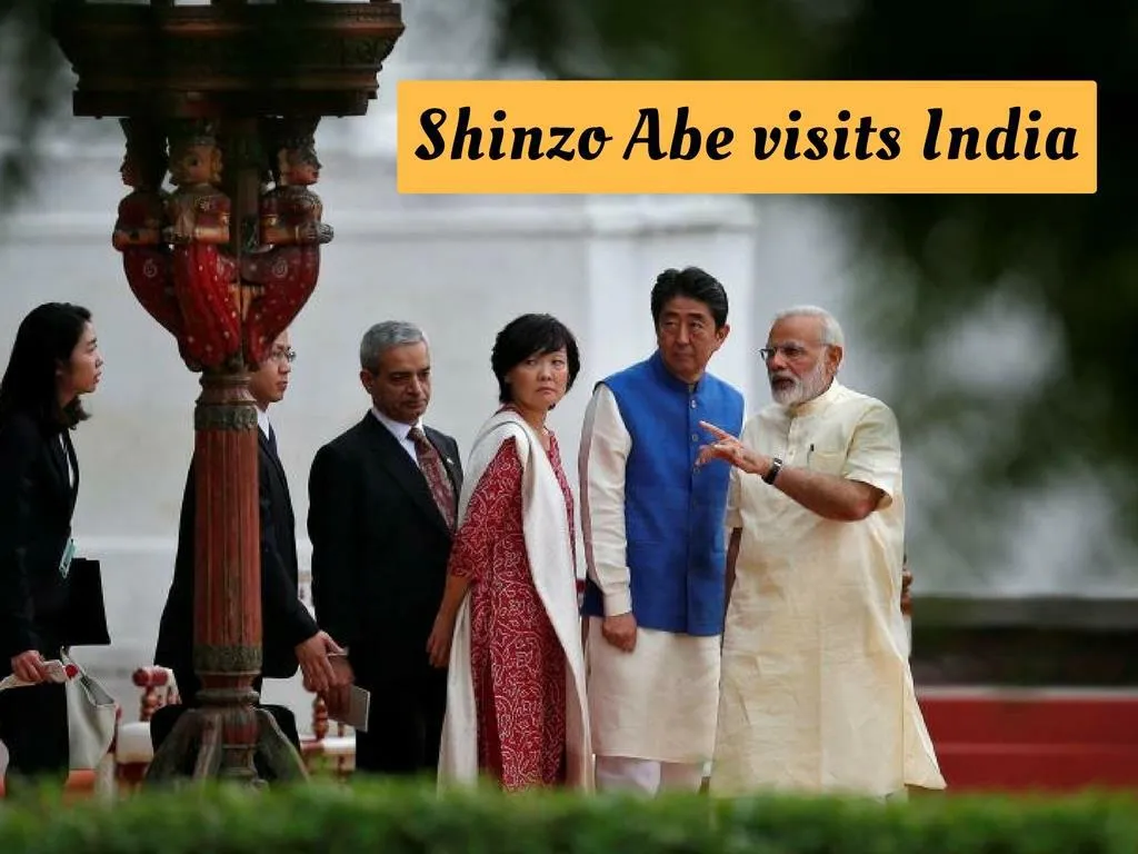 shinzo abe visits india n.
