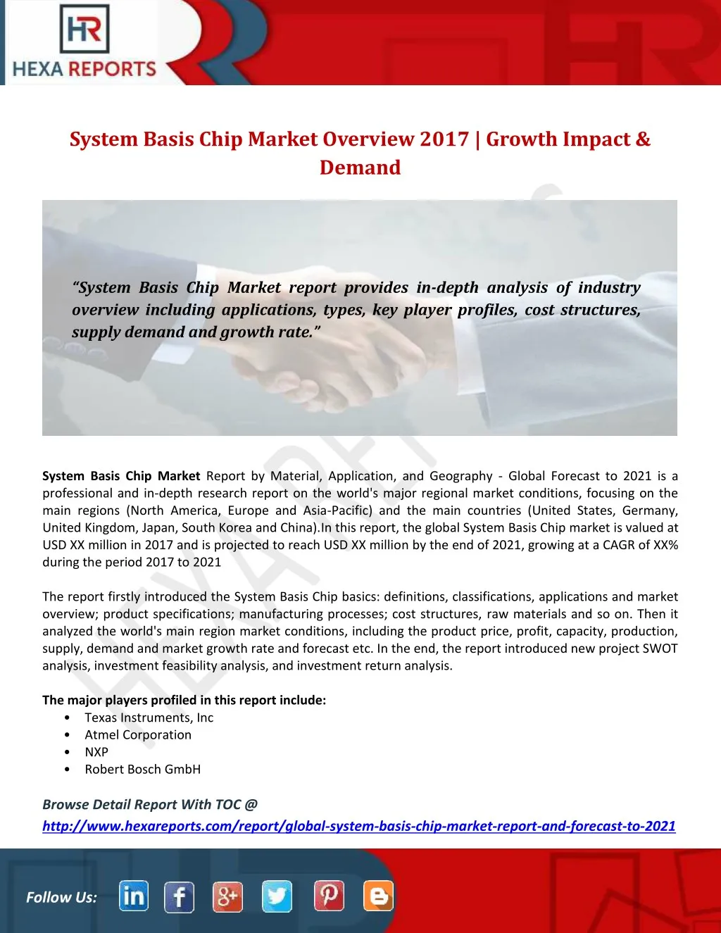 system basis chip market overview 2017 growth n.