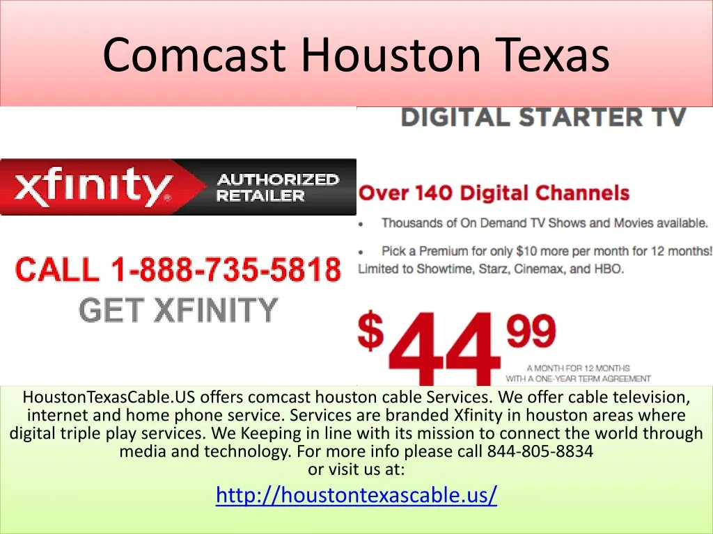 PPT Comcast Houston Texas PowerPoint Presentation, free download ID