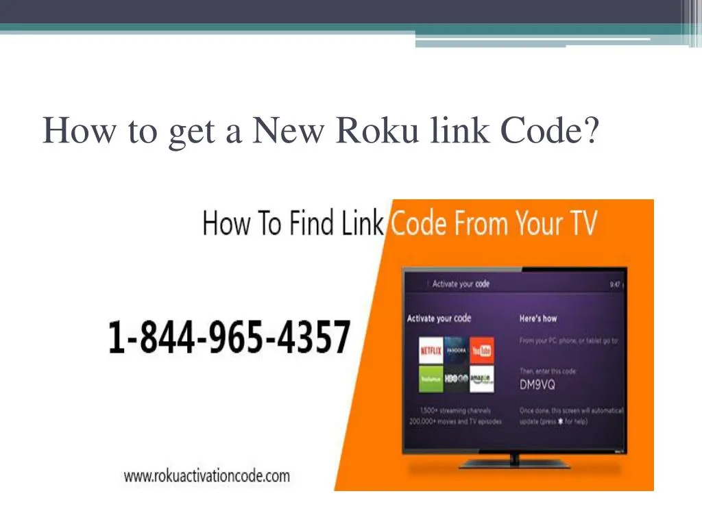 how to get a new roku link code n.