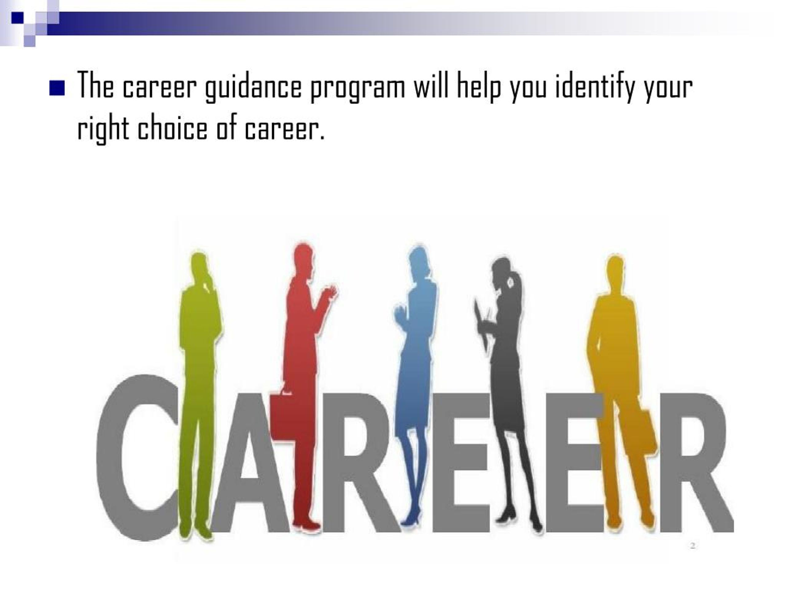 presentation on career guidance ppt