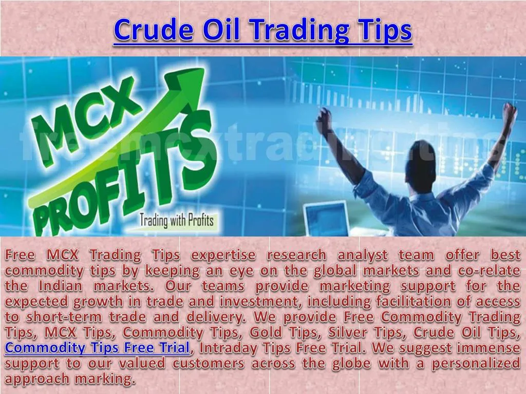 crude oil trading tips n.