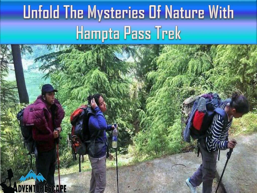 unfold the mysteries of nature with hampta pass n.